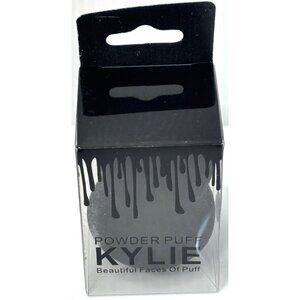 Kylie Cosmetics Powder Puff Makeup Sponge Flawless Beauty Blender Tool Black NEW